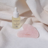 Sculpt & Glow Duo - Pure White Tea Oil & Rose Quartz Gua Sha