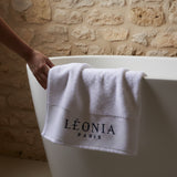 Duo de serviettes LÉONIA – Visage & Bain