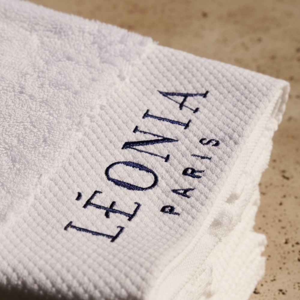 Duo de serviettes LÉONIA – Visage & Bain