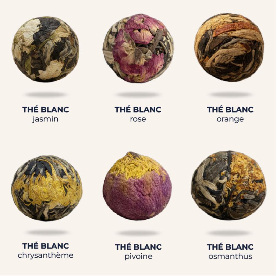 FLEURS DE THÉ BLANC ARTISANALES